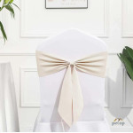 Minimalist Style Spandex Chair Sashes Ties Multi-color Options Universal Fit for Banquet Wedding Chairs Minimalist Style Spandex Chair Sashes Ties Multi-color Options Universal Fit for Banquet Wedding Chairs