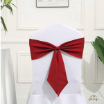 Minimalist Style Spandex Chair Sashes Ties Multi-color Options Universal Fit for Banquet Wedding Chairs Minimalist Style Spandex Chair Sashes Ties Multi-color Options Universal Fit for Banquet Wedding Chairs