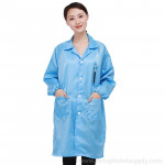 Disposable Protective Clothing Laboratory Clothes Workwear SMS Non-woven Clothes Anti-static White Coat Waterproof