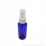 50ml Blue PET Plastic Spray Bottle for Cleaning Essential Oils