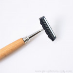 Natural Eco-friendly Bamboo Wood Razor Travel Household Wooden Handle Razor