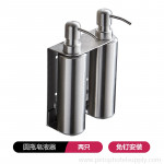 304 Stainless Steel Hotel Bathroom Soap Dispenser Imperforate Install