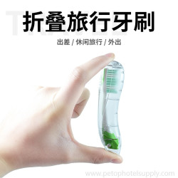 Travel Foldable Toothbrush with Soft Bristle