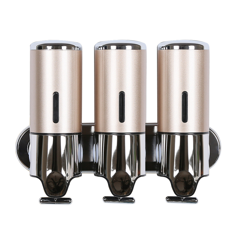 triple soap dispenser
