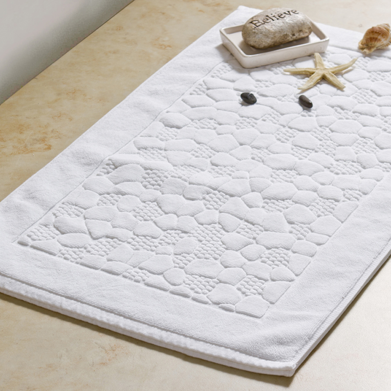 100% Cotton Footprint Home Hotel Flool Mat Bathroom Towels