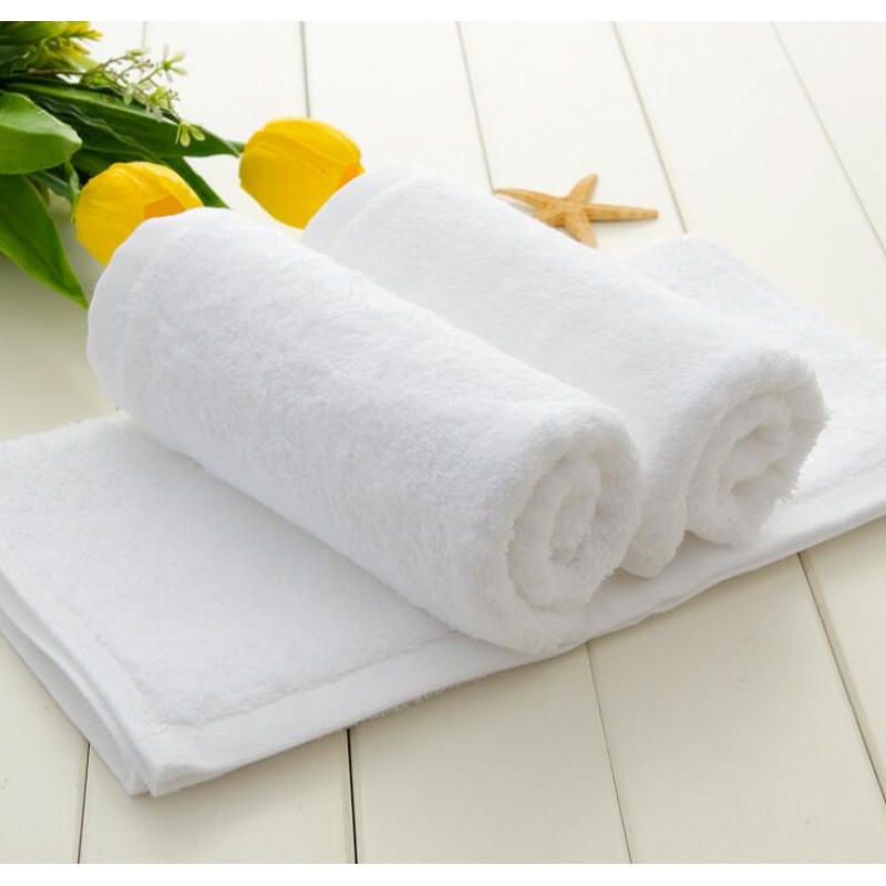 47 x 85 cm Absorbent & Durable Bathroom Towels 50% Bamboo 50% Cotton Hand Towels for Bathroom White Soft Premium 700GSM Hand Towels set Comvi Hand Towels for Bathroom set of 4 